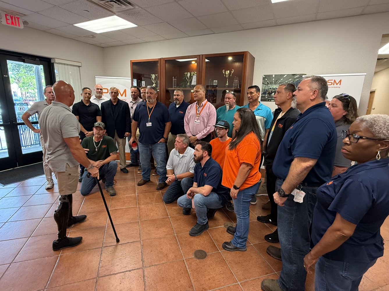Brain talking with PSM Vets