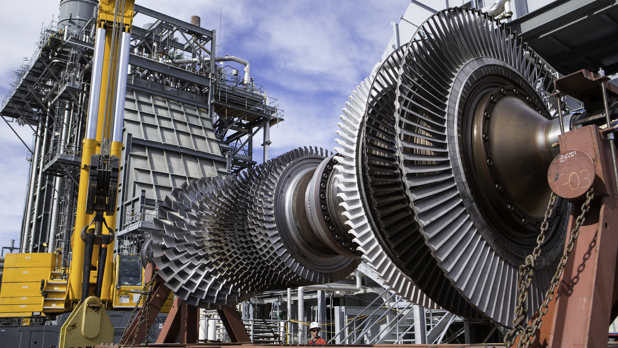 Hanwha Power upgrades gas turbine at power plant